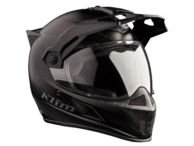 KLIM KRIOS ADV HELMET - STEALTH MATTE BLACK